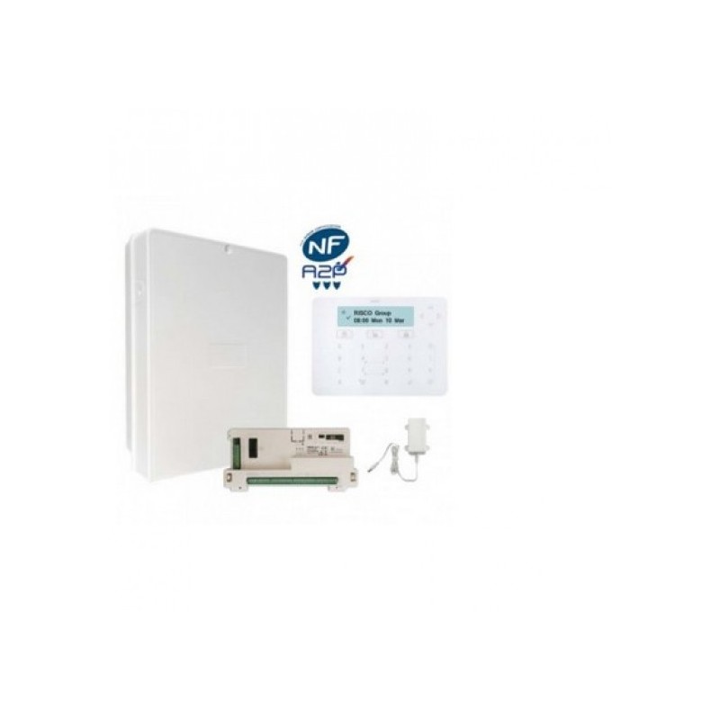 Risco LightSys Plus - Allarme cablato Connesso IP WIFI Tastiera Elegante lettore di badge