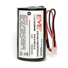 Visonic - 3.6V / 14.5 Ah lithium battery for Visonic radio siren
