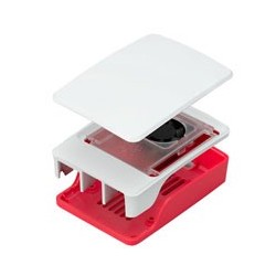Caja roja Raspberry Pi 4 Lego