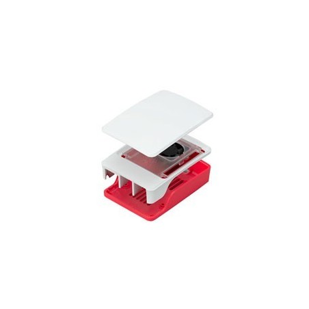 Red Raspberry Pi 4 Lego case