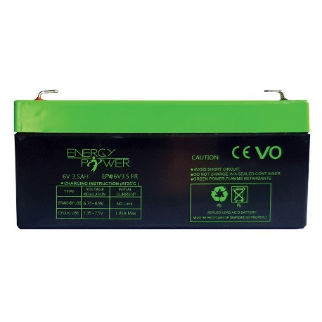 Energy Power EPW6V3.5 - Batterie alarme 6V 3.5Ah