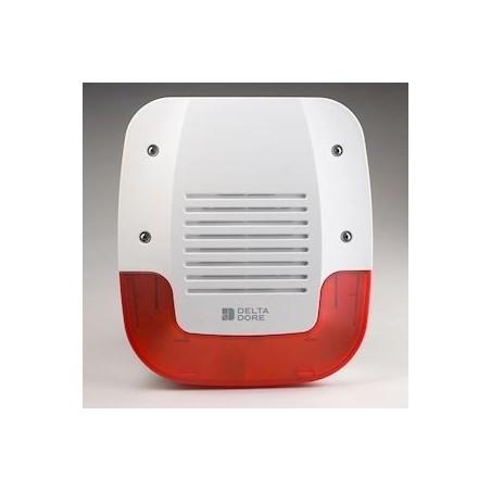 Delta Dore 6415224 SEF2 Tyxial + - Sirène alarme extérieure sans fil