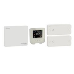 SCHNEIDER CCTFR6905 - Gruppo termostatico connesso Zigbee per radiatori elettrici