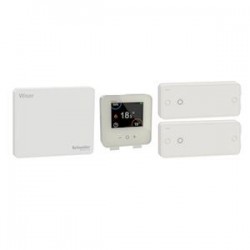 WISER CCTFR6905G2 - Pack Thermostat connecté radiateurs électriques Zigbee