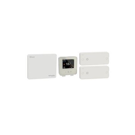 WISER CCTFR6905G2 - Pack Thermostat connecté radiateurs électriques Zigbee