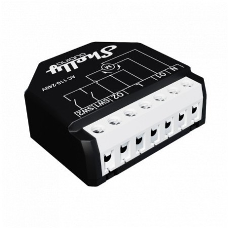 Shelly PRO2 PM - Módulo WIFI de carril DIN de 2 canales con consómetro
