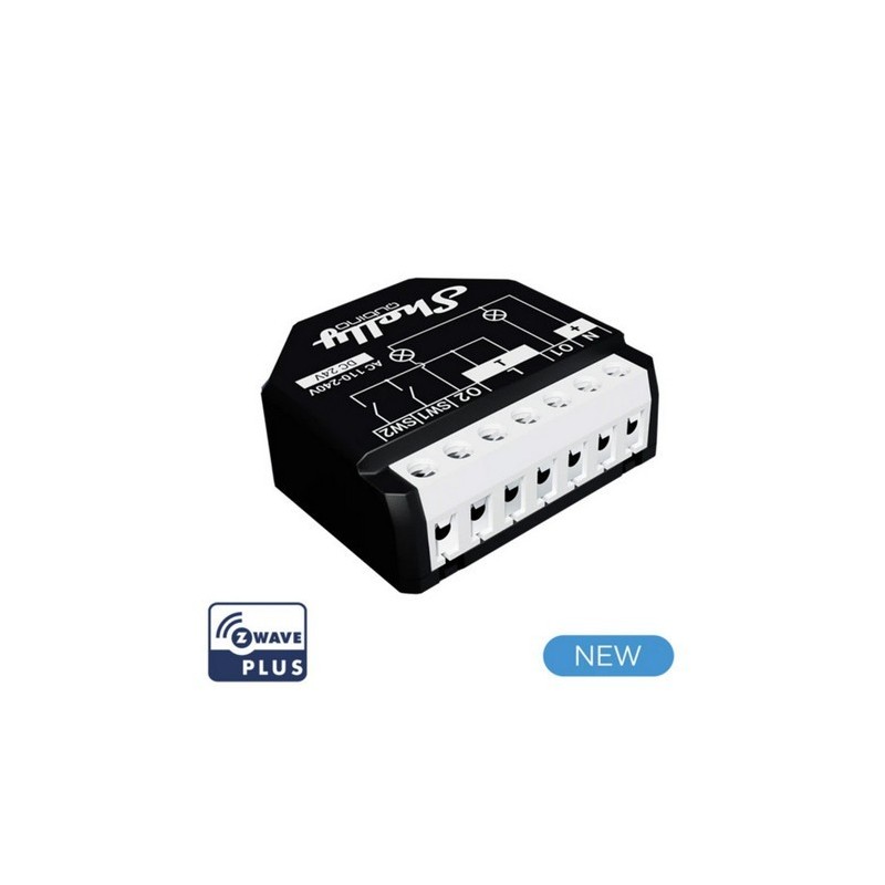 Shelly PRO2 PM - 2-Kanal DIN-Schiene WIFI Modul mit Konsometer Shelly PRO2 PM - 2-Kanal DIN-Schiene WIFI Modul mit Konsometer
