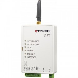 Trikdis GET - Transmetteur IP 4G 2 entrées convertis CID SIA