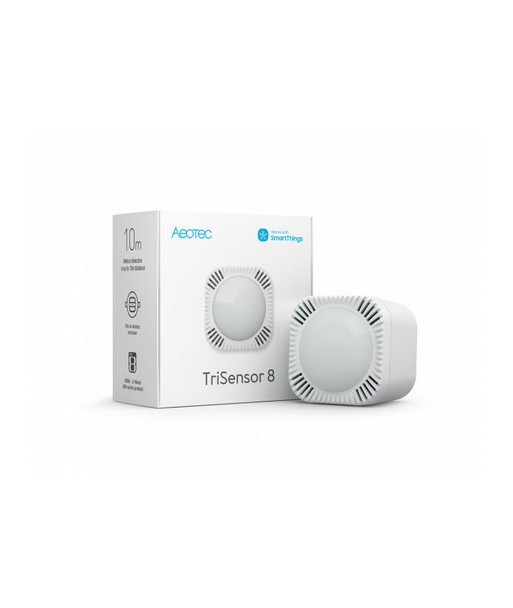 Aeotec ZWA045-C - Aeotec TriSensor 8 Motion Sensors, Temperature & Light