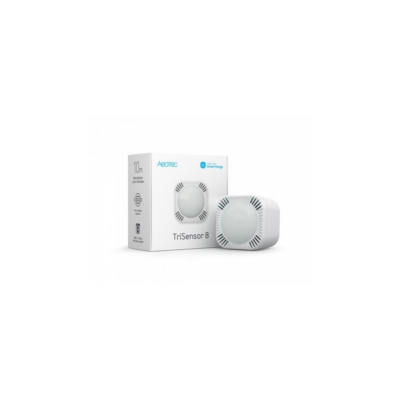 Aeotec ZWA045-C - Aeotec TriSensor 8 Sensores de Movimiento, Temperatura y Luz Aeotec ZWA045-C - Aeotec TriSensor 8 Sensores de Movimiento, Temperatura y Luz
