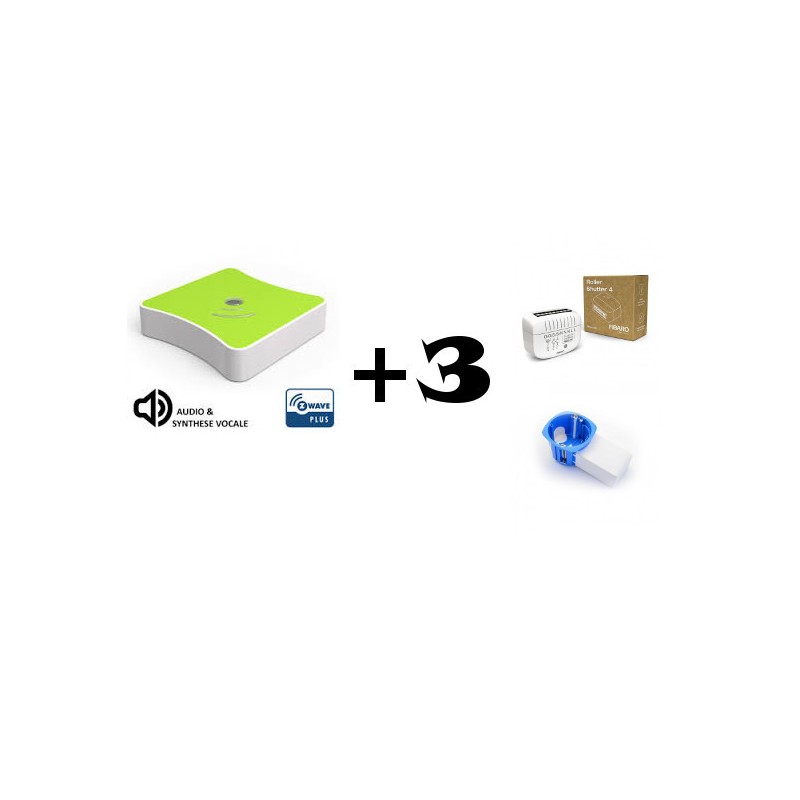 Eedomus Plus Fibaro FGR-224 - Eedomus Plus Roller shutter automation pack Eedomus Plus Fibaro FGR-224 - Eedomus Plus Roller shutter automation pack