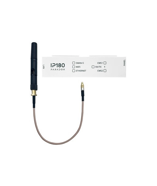Paradox IP180 - Modulo di interfaccia di comunicazione IP con antenna Wi-Fi