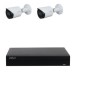 Dahua Videoüberwachungskit - NVR4104HS-P-4KS3 Recorder + SSD 960GB 4 Kanäle POE 2 Kameras 4 Megapixel IPC-HFW2441S-S