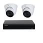copy of Dahua Videoüberwachungskit - NVR4104HS-P-4KS3 Recorder + SSD 960GB 4 Kanäle POE 2 Kameras 4 Megapixel IPC-HFW2441S-S