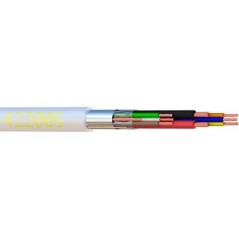 Elbac 422006-B1 - Câble Multipaire Composite, Alarme 6C + 2 x 0.75mm2, EN 50575, Boite 100m