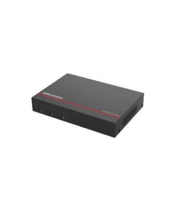 Hikvision DS-7104NI-Q1/4P 1TB SSD - Grabadora de vídeo digital POE de 4 canales con disco duro SSD de 1 TB
