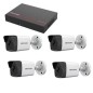 Kit de videovigilancia Hikvision - DS-7104NI-Q1/4P Grabadora SSD de 1 TB 4 cámaras de 2 megapíxeles Kit de videovigilancia Hikvision - DS-7104NI-Q1/4P Grabadora SSD de 1 TB 4 cámaras de 2 megapíxeles