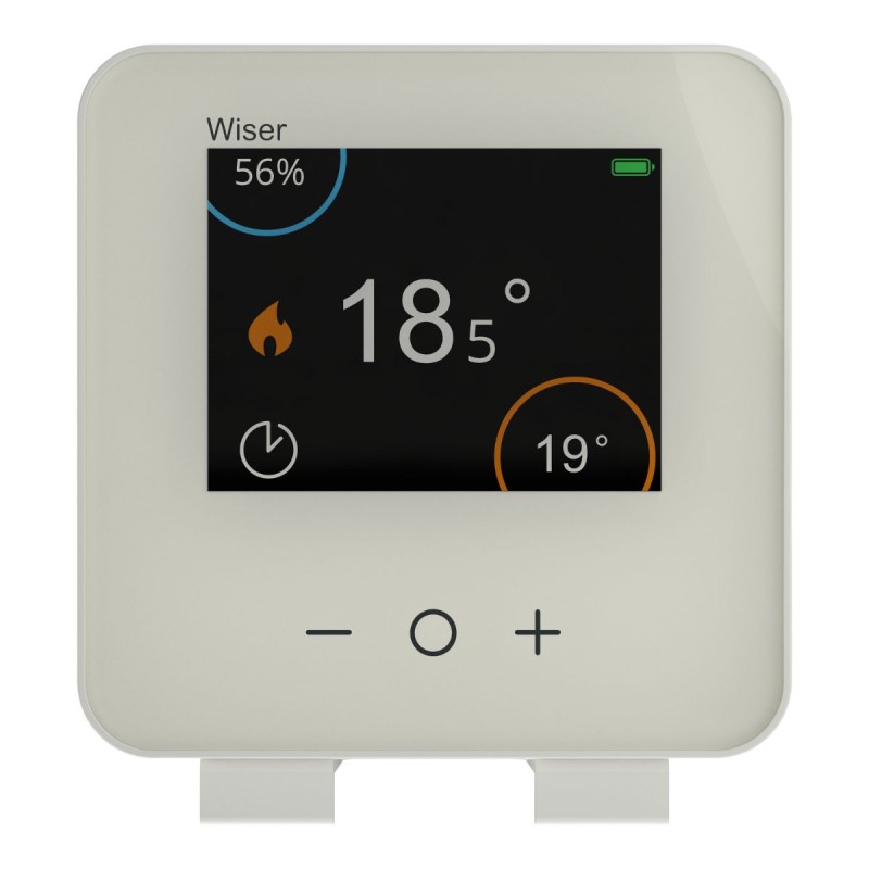 Wiser CCTFR6400 - Termostato di temperatura a batteria