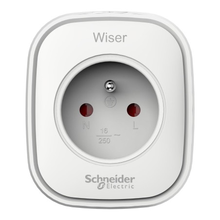 SCHNEIDER CCTFR6500 - Prise connectée répéteur Zigbee 13A