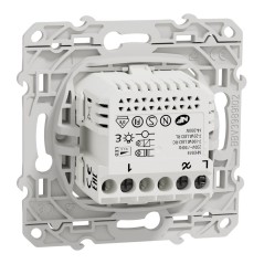Wiser Odace S520522W - Interruttore a 2 fili Zigbee