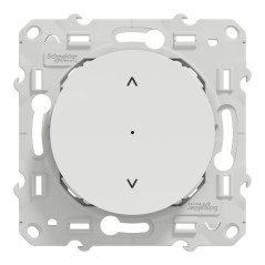 Wiser Odace S520567W - White Zigbee Roller Shutter Switch