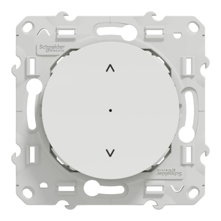 Wiser Odace S520567W - Interruptor de persiana enrollable Zigbee blanco