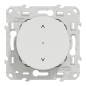 Wiser Odace S520567W - Interruttore tapparella Zigbee bianco