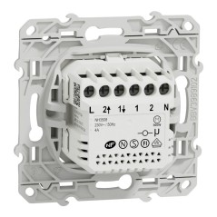Wiser Odace S520567W - White Zigbee Roller Shutter Switch