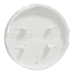 SCHNEIDER ELECTRIC S520604 - Bouton de finition BLANC pour interrupteur ODACE