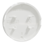 SCHNEIDER ELECTRIC - WHITE finishing button for ODACE switch