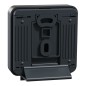 Wiser CCTFR6401 - Temperatura conectada al termostato en la batería antracita Wiser CCTFR6401 - Temperatura conectada al termostato en la batería antracita