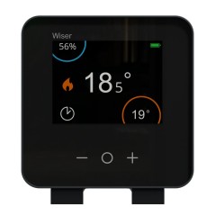 Wiser CCTFR6401 - Termostato conectado a la temperatura de la batería negro