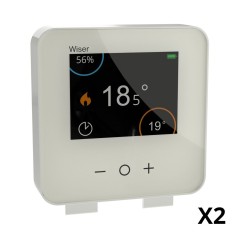Kit Schneider Wiser CCTFR6905G2 - paquete de termostatos conectados para radiadores eléctricos
