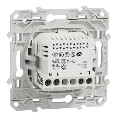 S530530W Wiser Odace - 10A Zigbee Aluminium angeschlossener Druckknopf