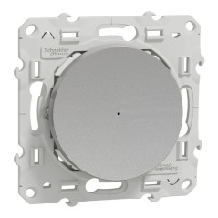 S530530W Wiser Odace - 10A Zigbee Aluminium angeschlossener Druckknopf