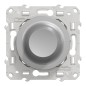S530513W Wiser Odace - variateur rotatif LED 2 fils zigbee alu S530513W Wiser Odace - variateur rotatif LED 2 fils zigbee alu