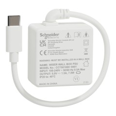 CCT501800-0001 Wiser - Alimentation murale pour passerelle CCT501801