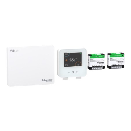 Wiser CCTFR6905FIPG2 - kit de termostato conectado para radiadores eléctricos FIP Generación 2