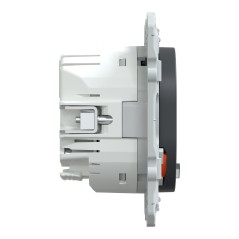 2P+T Steckdose 16A Zigbee Anthrazit S340559 Wiser Ovalis