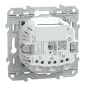 S340559 Wiser Ovalis - Presa collegata 2P+T 16A zigbee Antracite