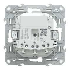 Presa collegata 2P+T 16A zigbee Bianco S320559 Wiser Ovalis