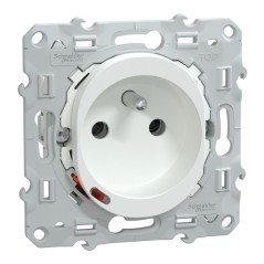 S320559 Wiser Ovalis - Presa 16A zigbee 2P+T Bianco