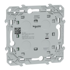 Interruttore centrale wireless wireless Wireless 2 o 4 BP antracite S340531 Wiser Ovalis