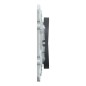 S340531 Wiser Ovalis - Interruttore Centrale Wireless 2 o 4 BP Antracite