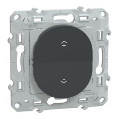 Wireless 2 oder 4 BP Anthrazit S340531 Wiser Ovalis Wireless Central Switch