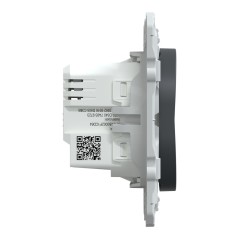 2-wire zigbee push drive Anthracite S340522W Wiser Ovalis