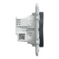 S340522W Wiser Ovalis - 2-wire zigbee push dimmer Anthracite S340522W Wiser Ovalis - 2-wire zigbee push dimmer Anthracite