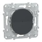 S340522W Wiser Ovalis - 2-Draht Zigbee Push Dimmer Anthrazit