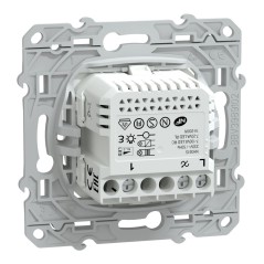 Variateur poussoir 2 fils zigbee Blanc S320522W Wiser Ovalis