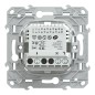 S320522W Wiser Ovalis - Dimmer a spinta zigbee a 2 fili Bianco